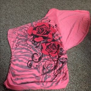 Off the shoulder shirt